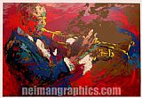 Player Canvas Paintings - the jazz player